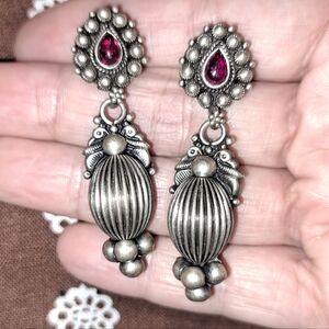 Handmade Earrings Sterling Silver